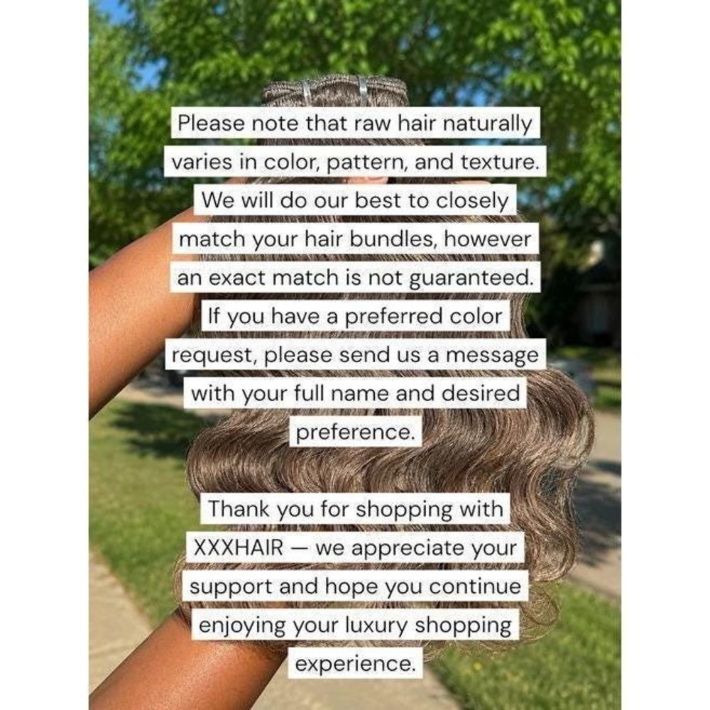 18" Raw Seawave Human Hair Bundle - Picture 3 of 7